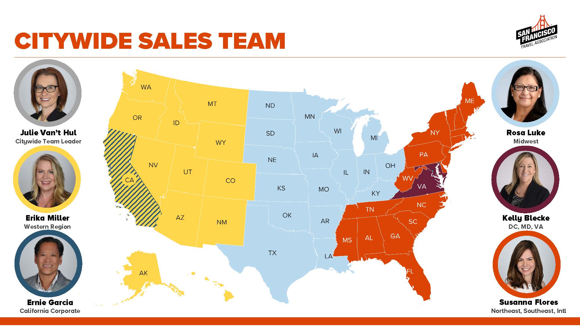 Meet the Convention Sales Team San Francisco Travel