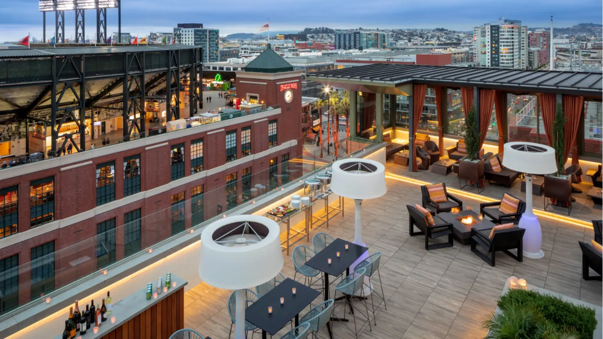 호텔 비아 옥상