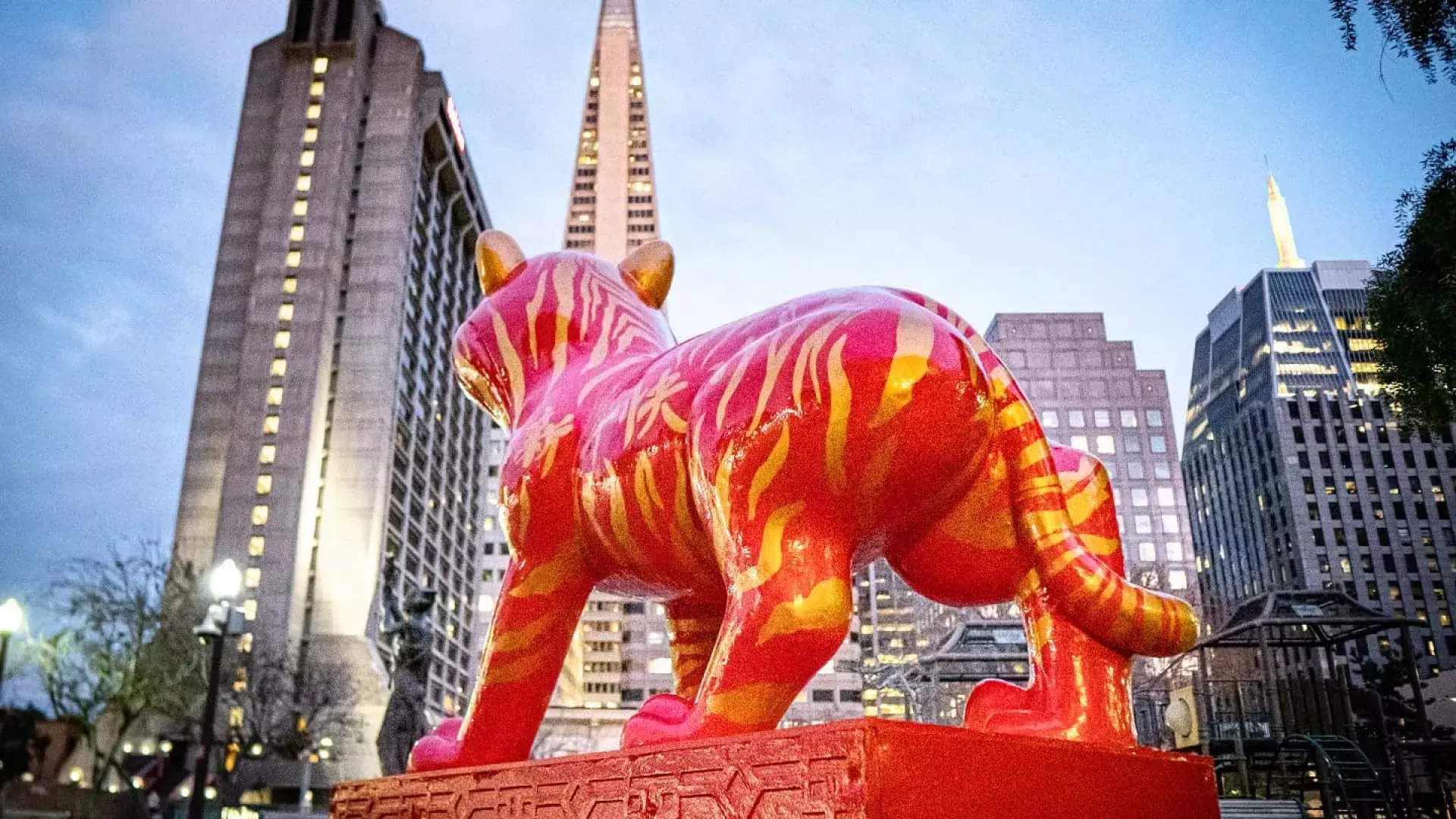 Year of the Tiger statue