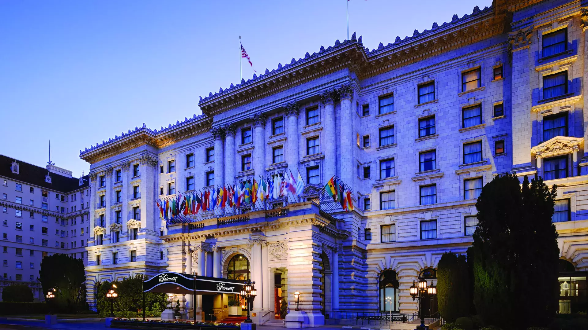 Fairmont hotel exterior