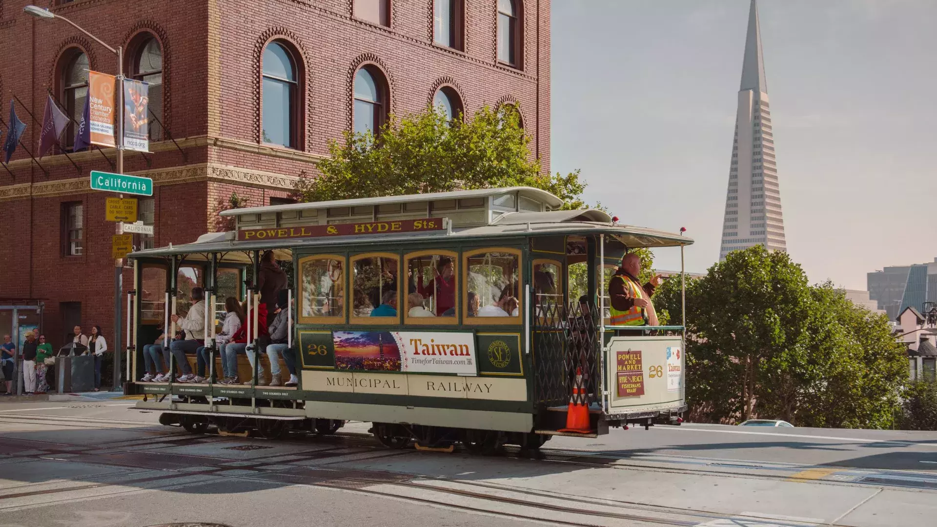 Teleférico em Nob Hill