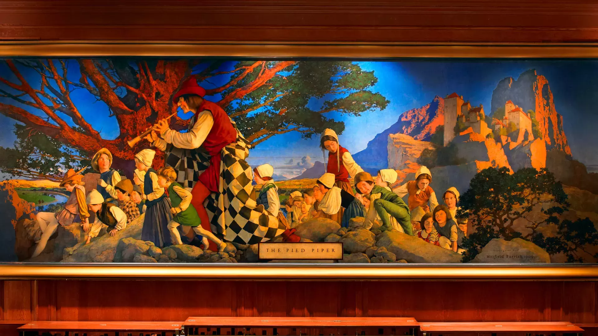 Pied Piper Mural at Palace Hotel