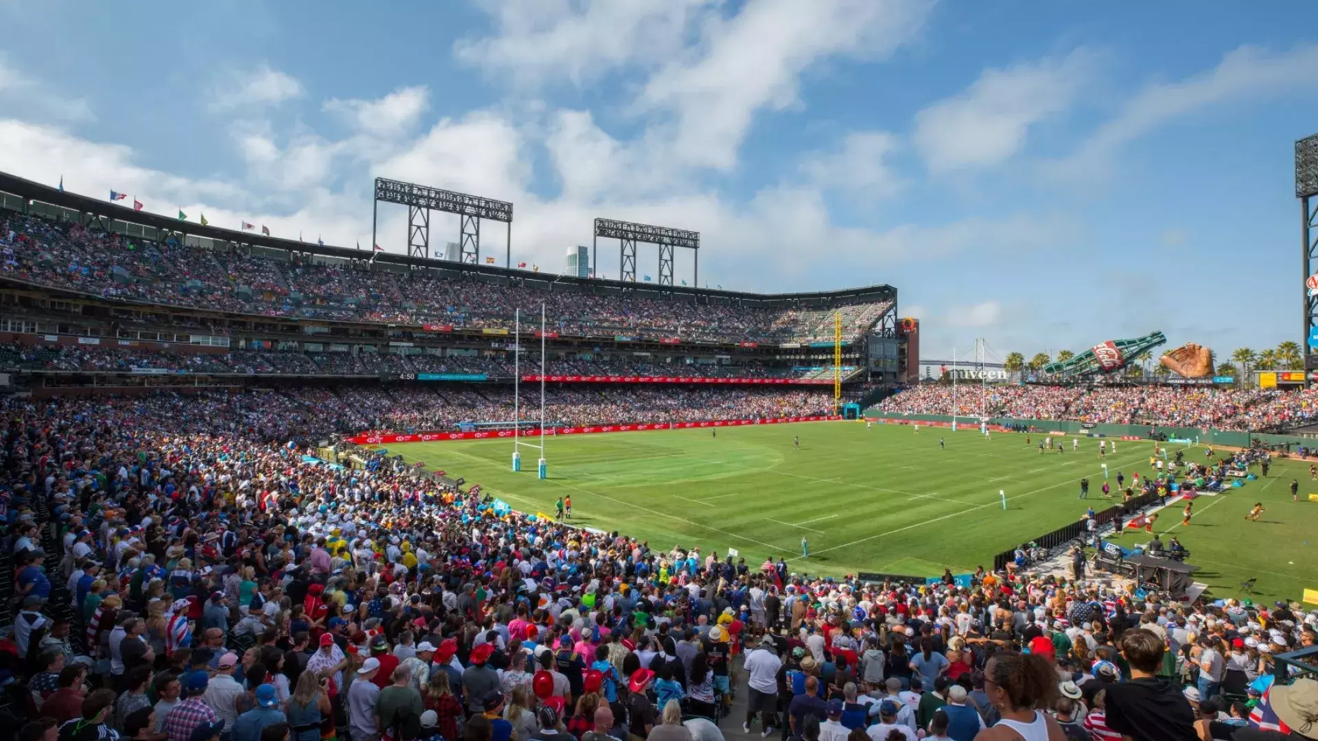 Rugby World Cup Sevens 2018 at Oracle Park in San Francisco