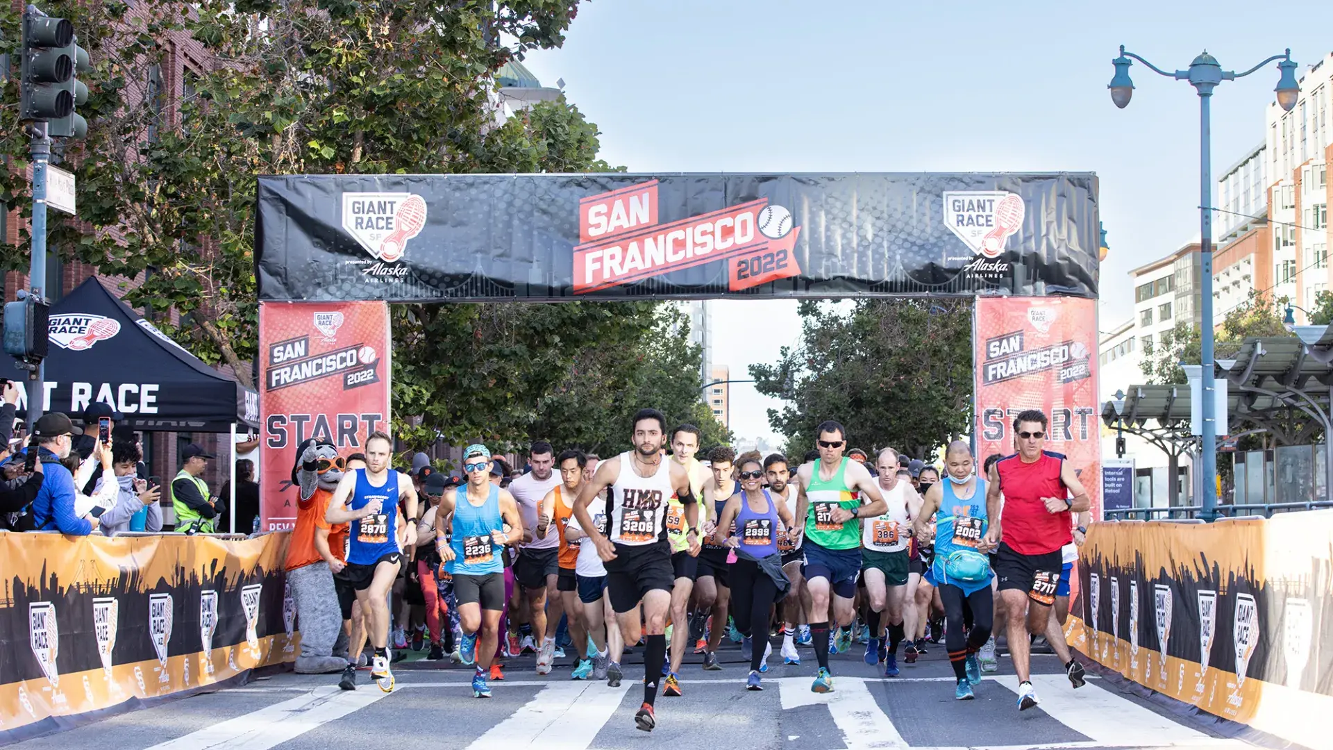 giant race starting line