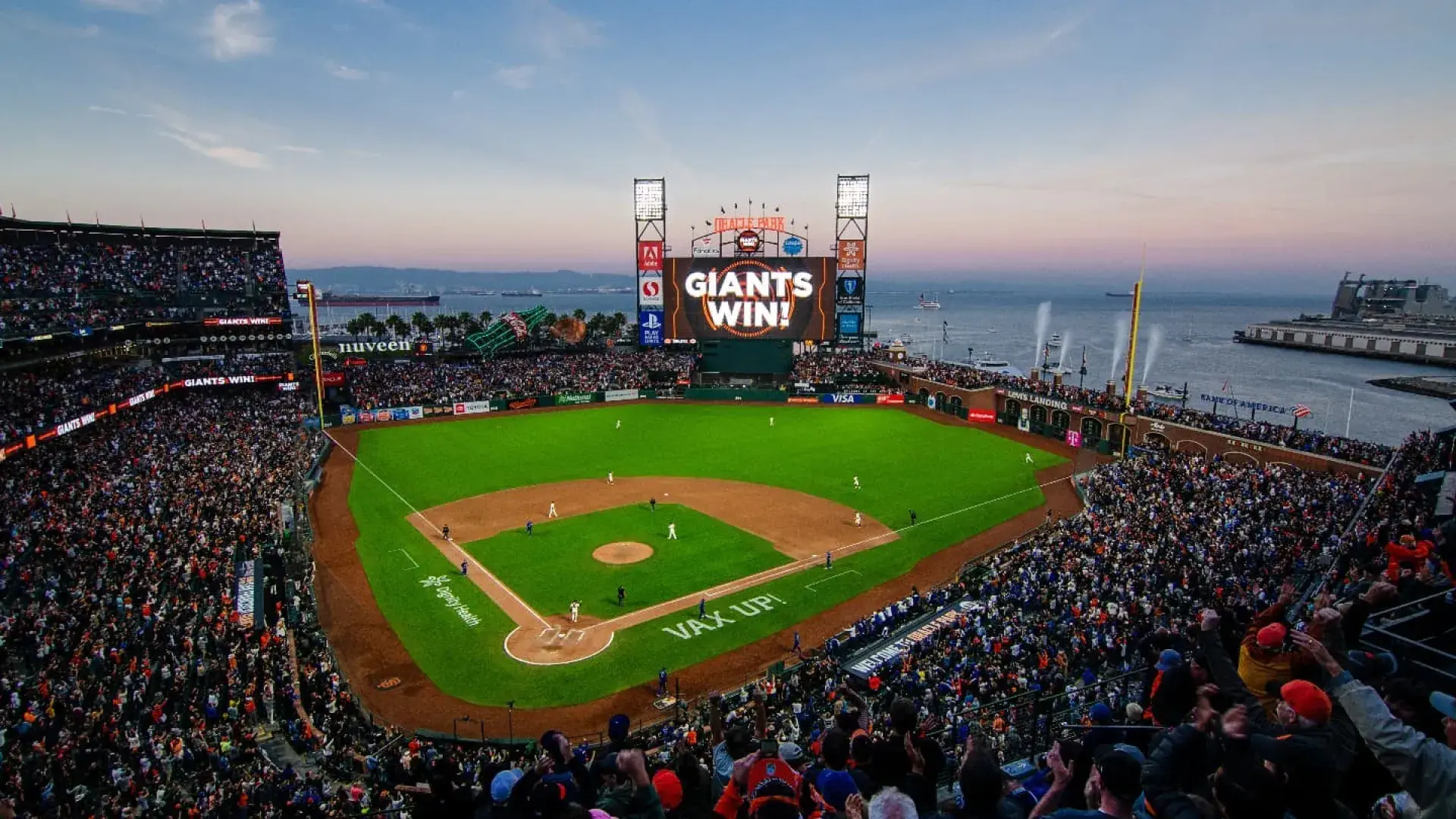 oracle park wallpaper