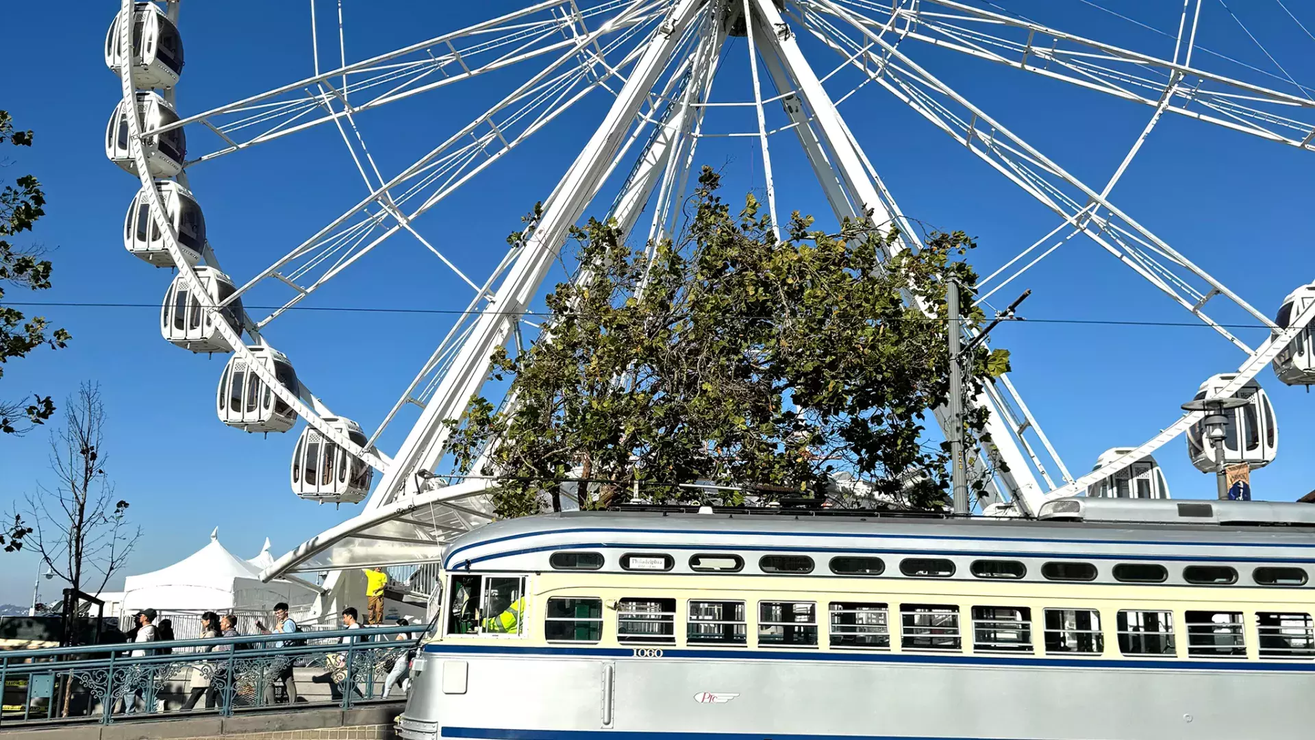 The SkyStar Wheel at Fisherman's Wharf