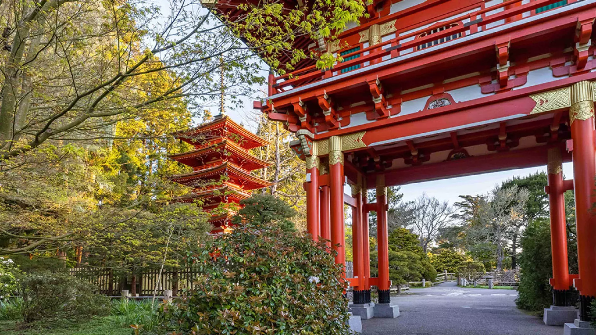 Japanese Tea Garden Temple