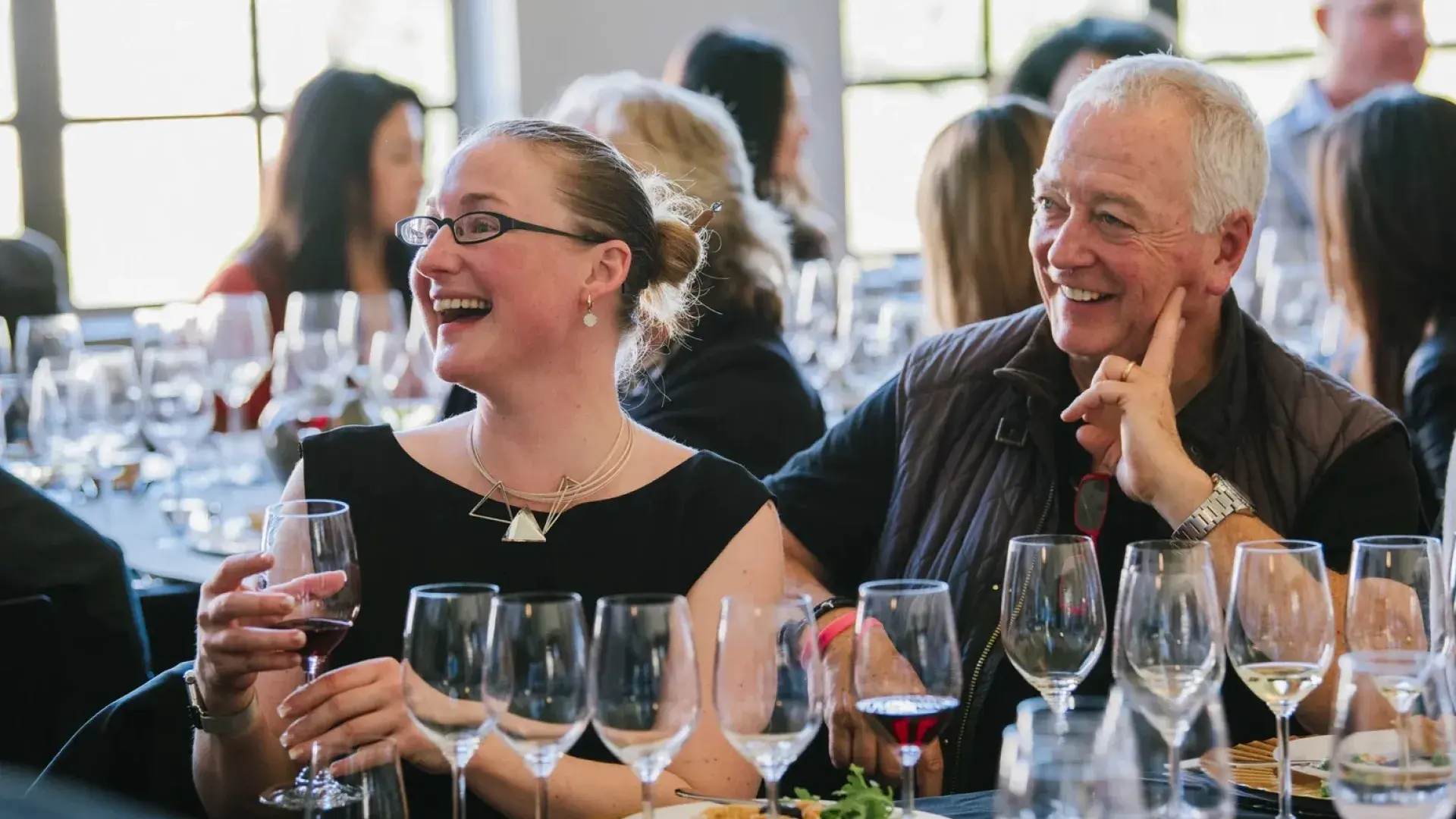 Students at the SF Wine School