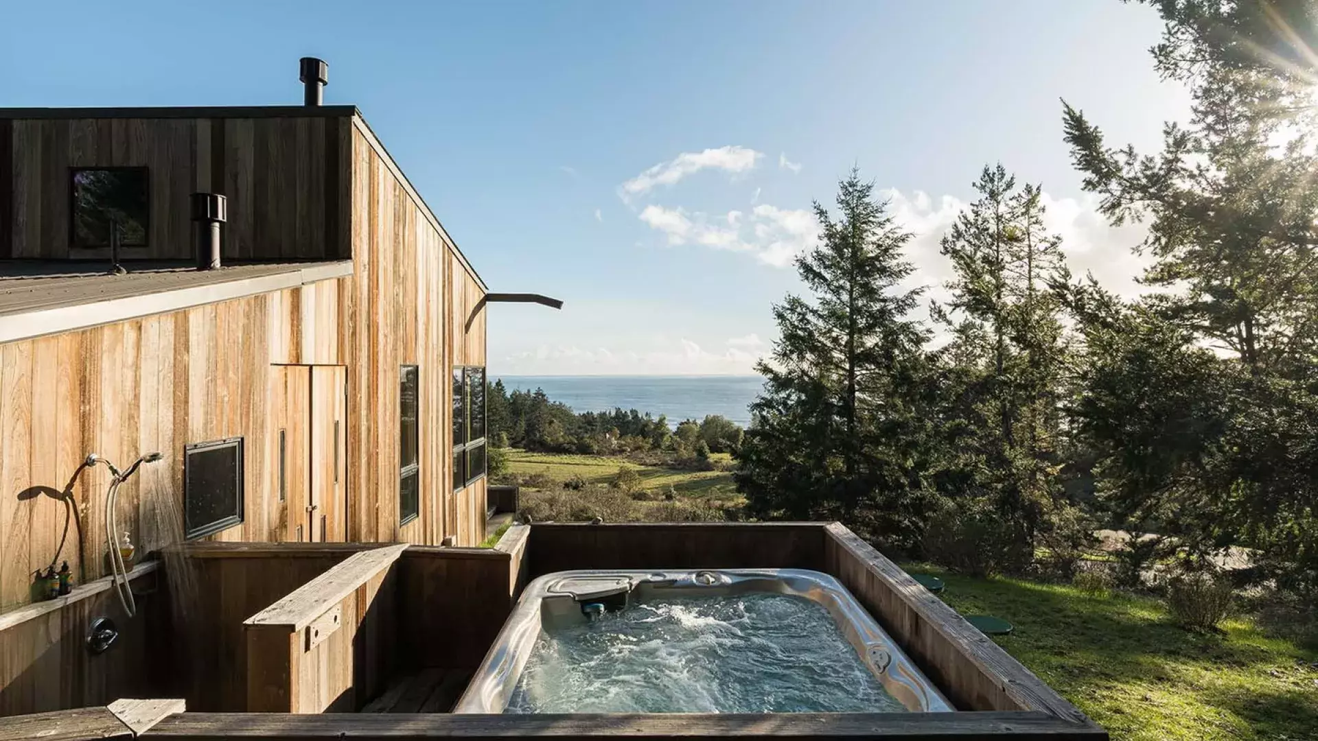 Exterior of the Sea Ranch Lodge