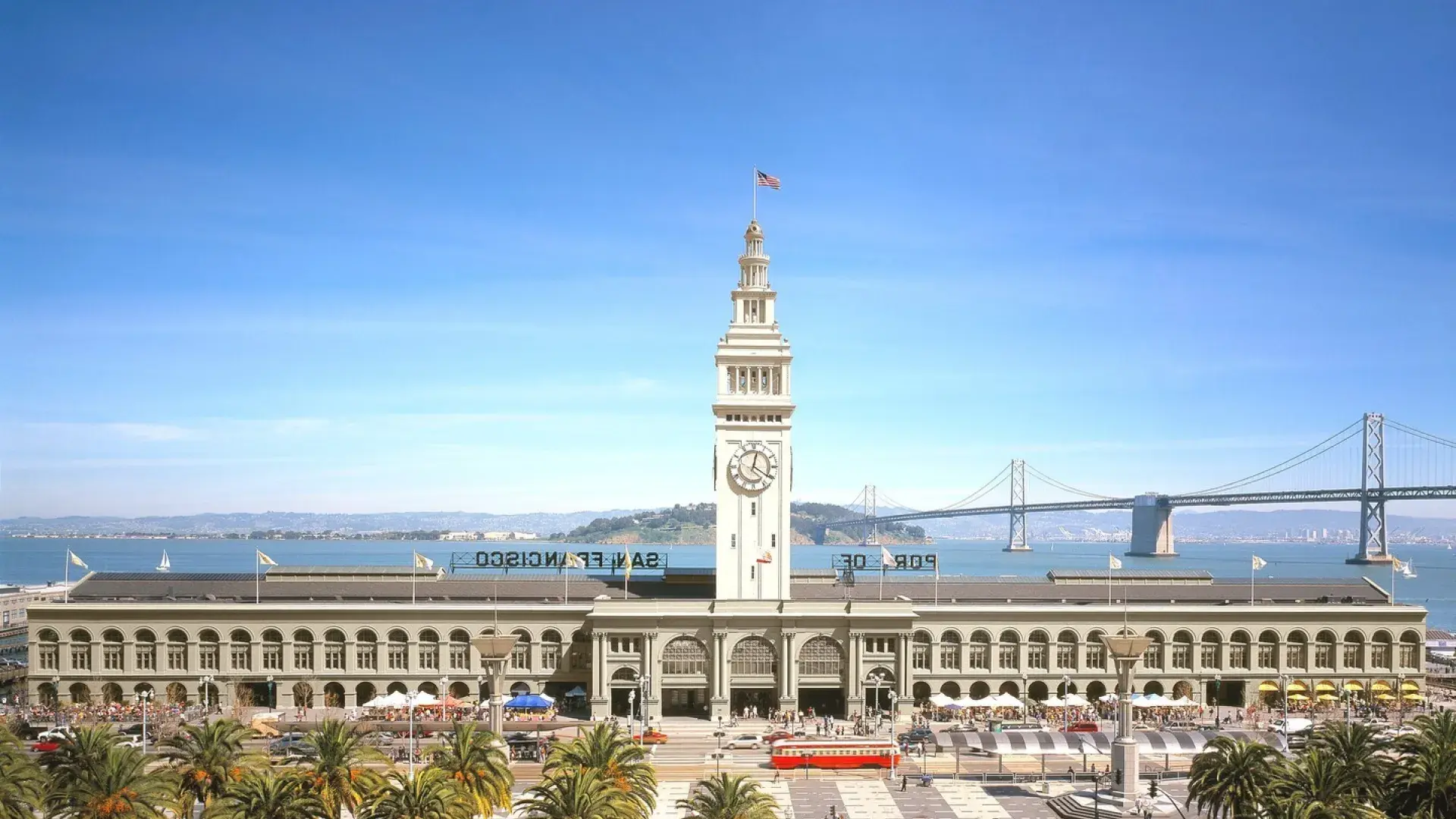 Exterior do Ferry Building de São Francisco 