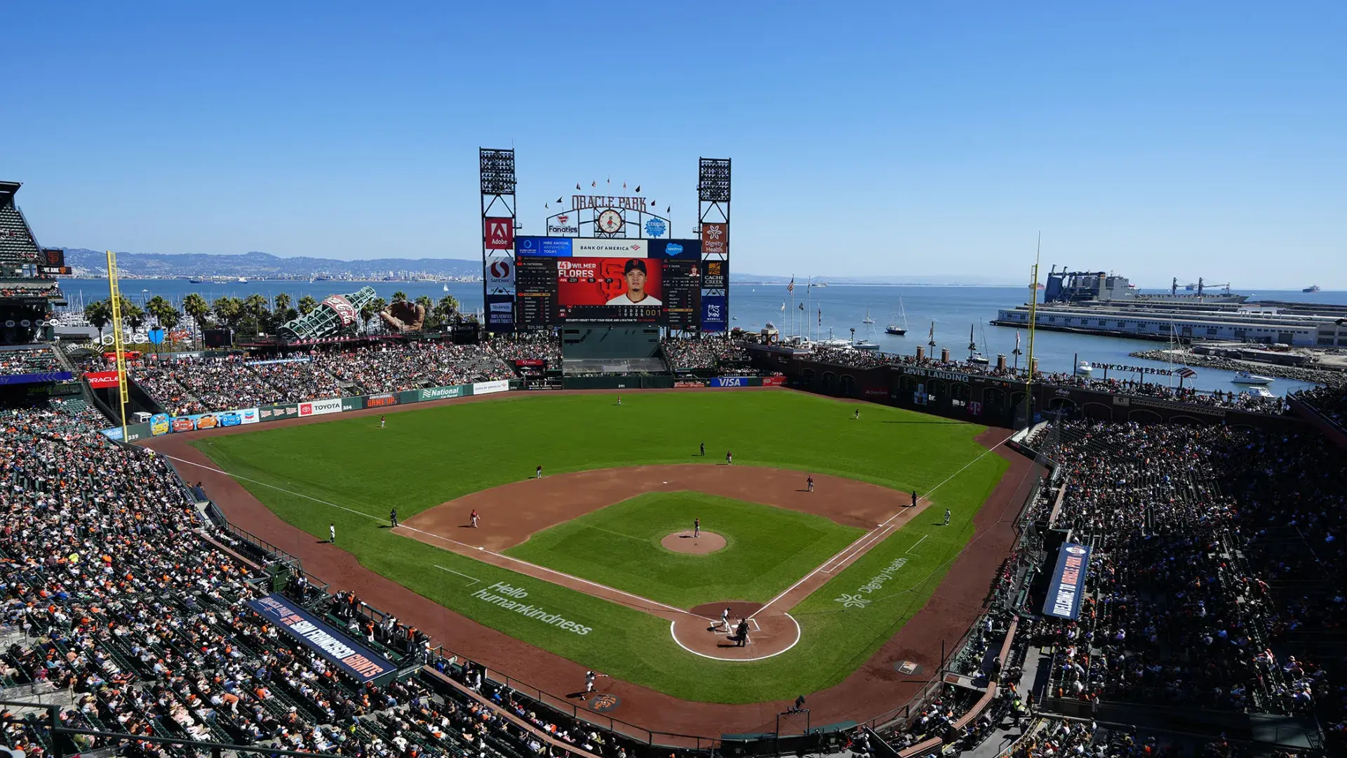 Game Day at Oracle Park