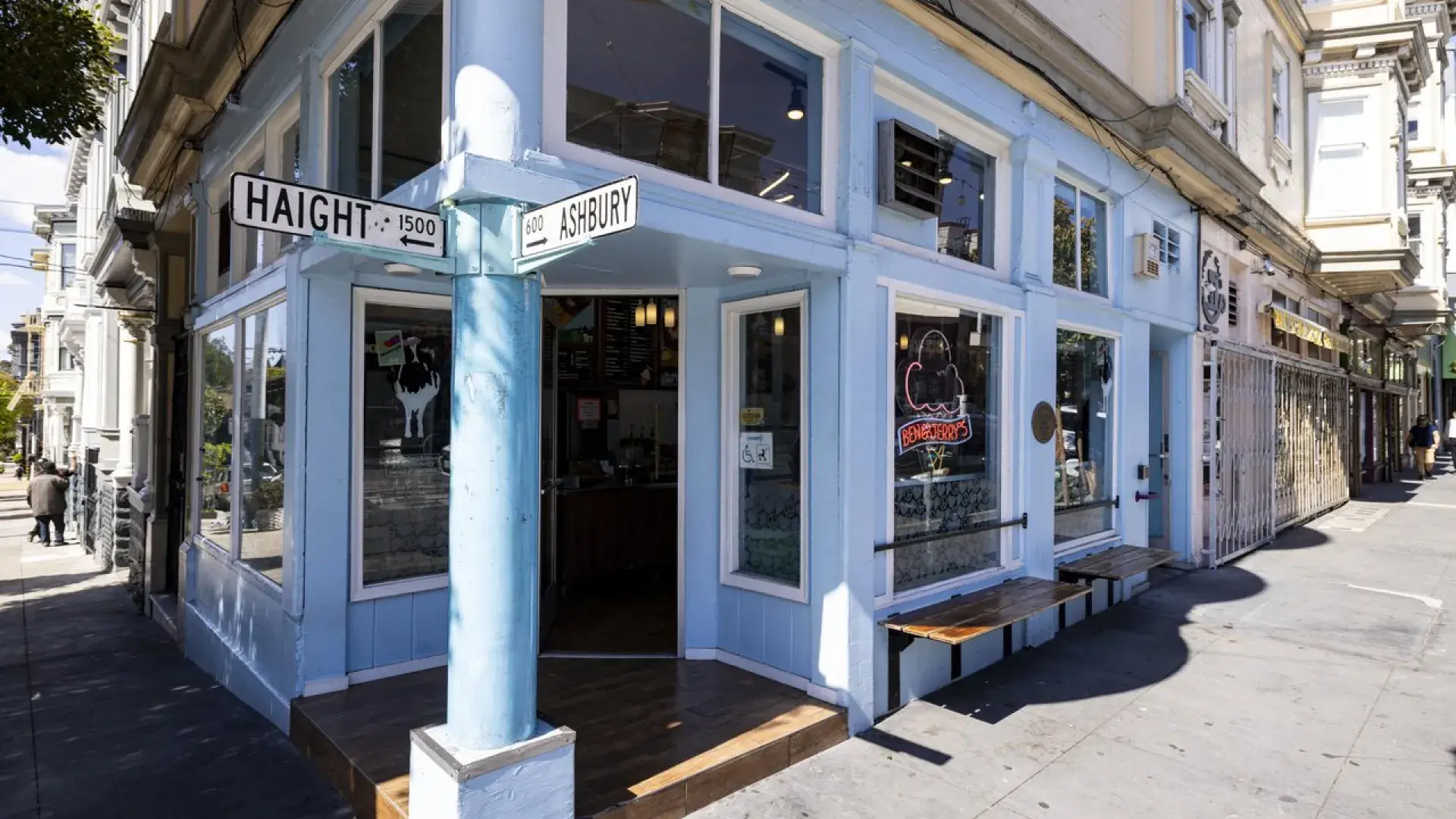 Corner of Haight and Ashbury