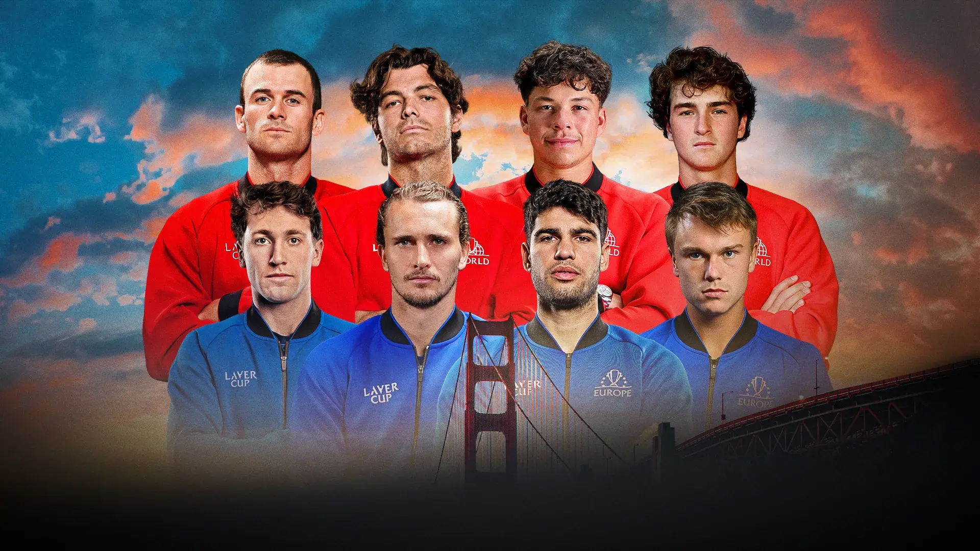 Confirmed players for the 2025 Laver Cup