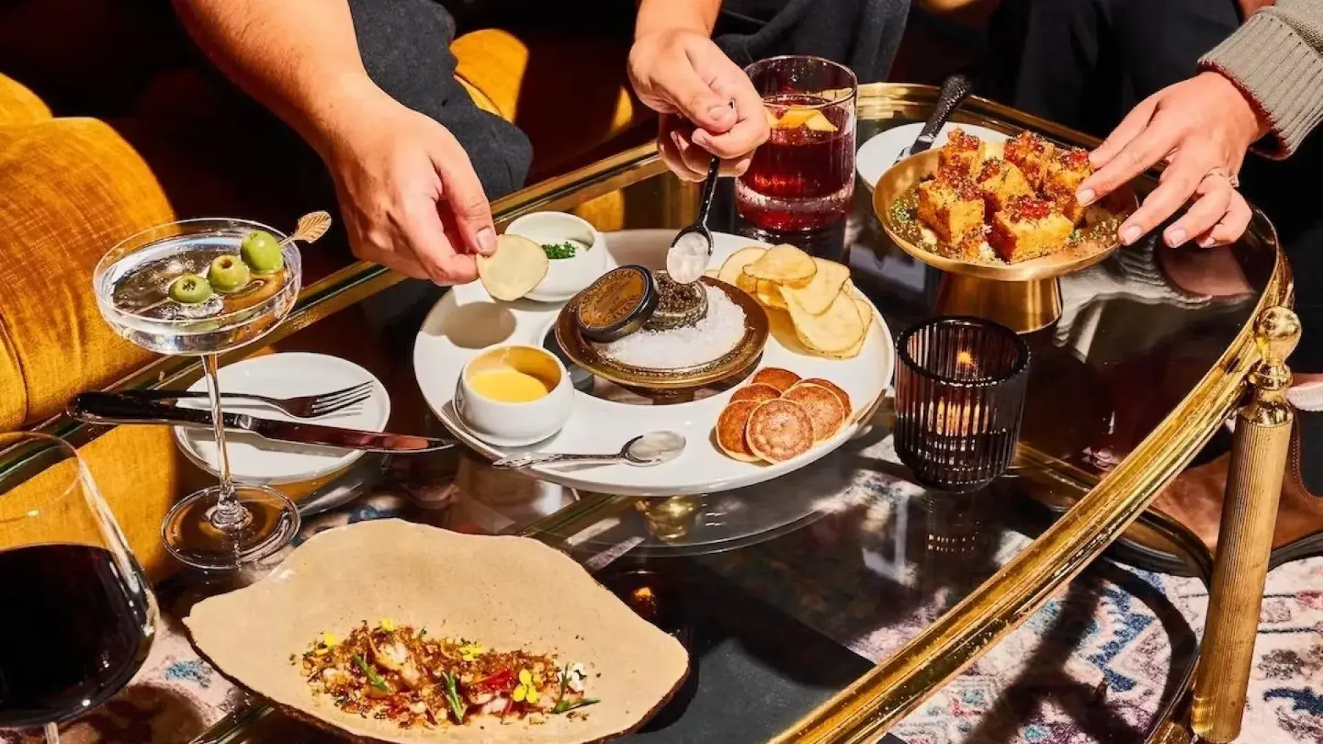 Left Door Speakeasy food 