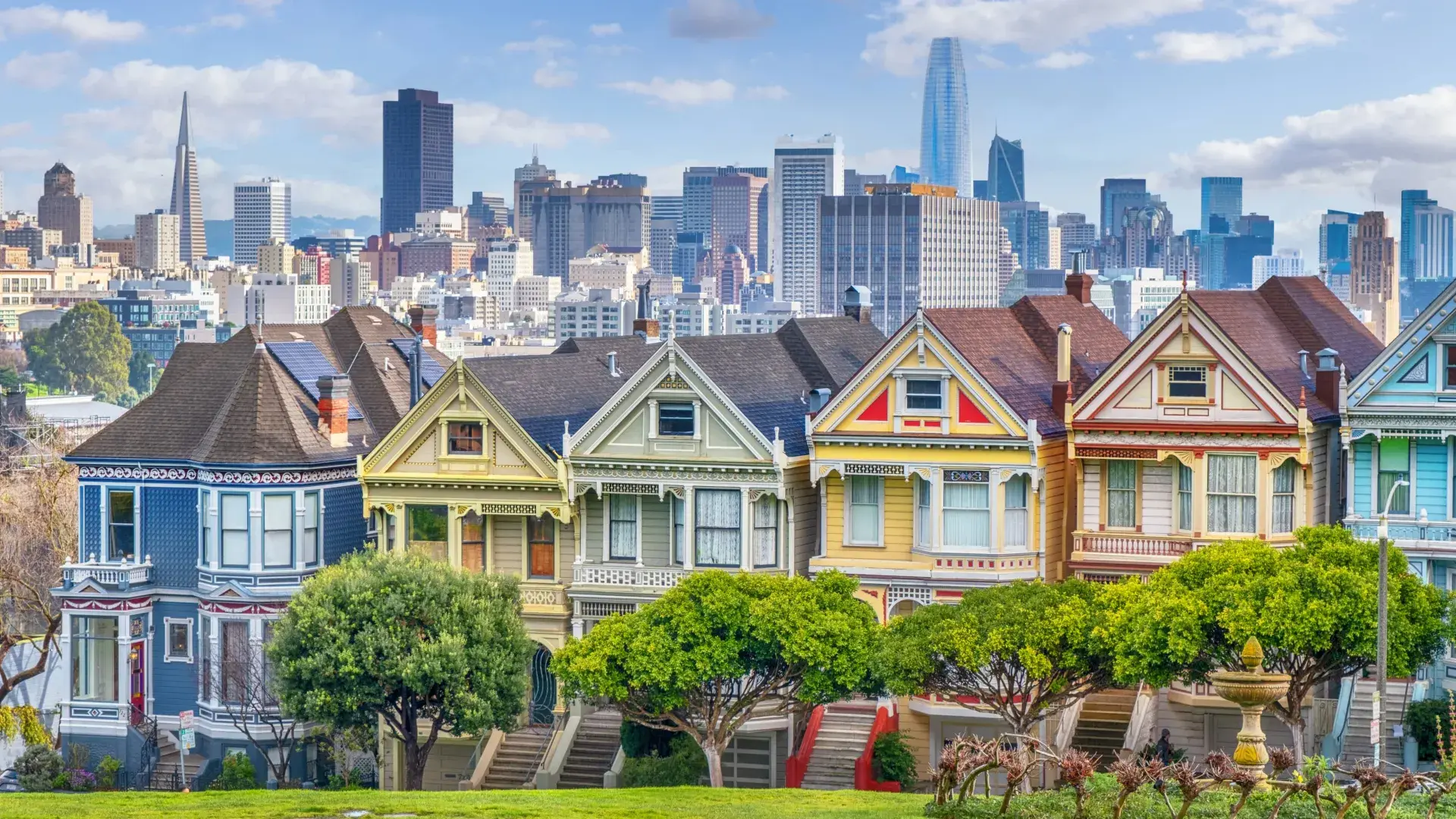 Painted Ladies in San Francisco