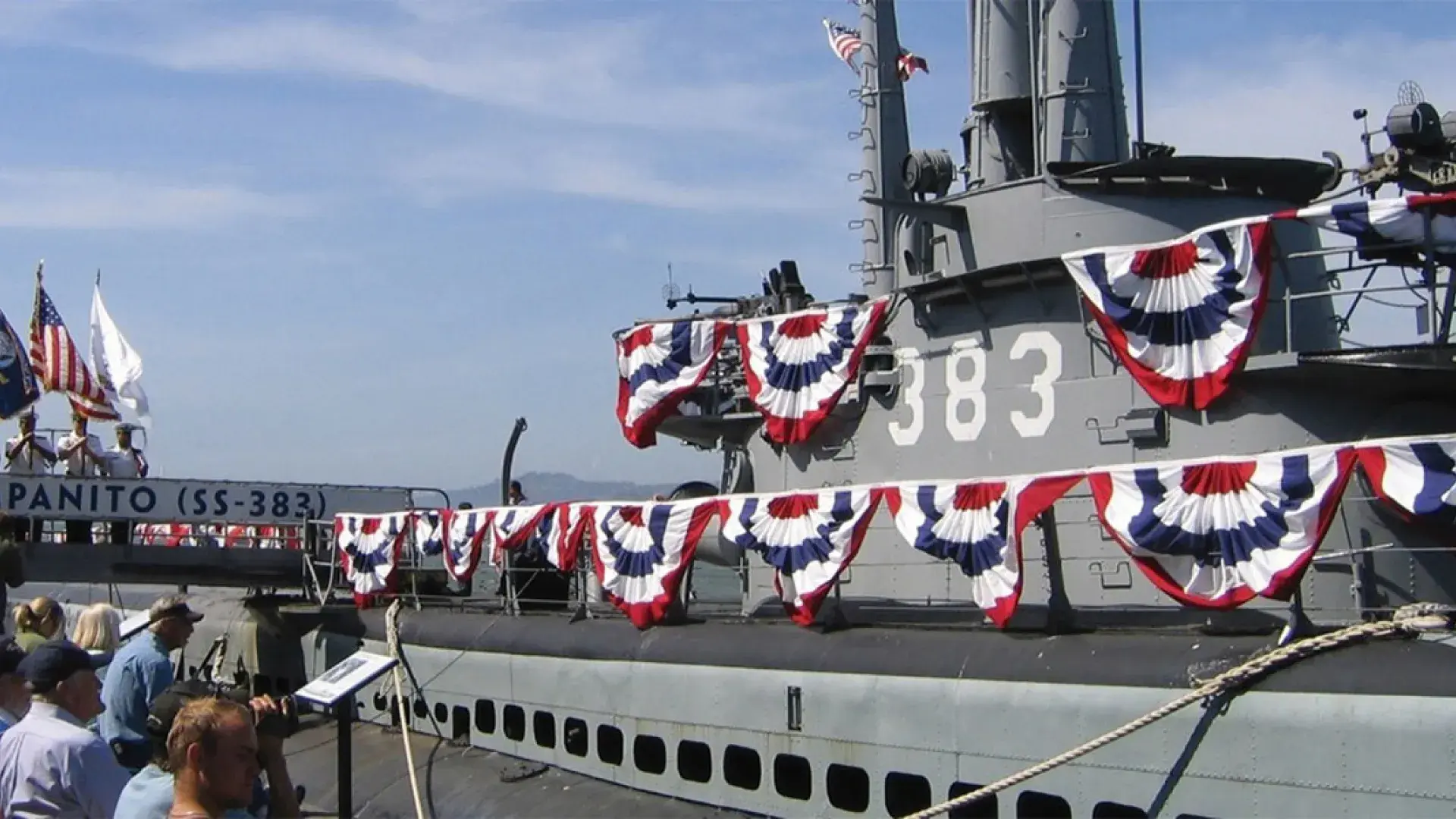 The USS Pampanito at San Francisco's Pier 45