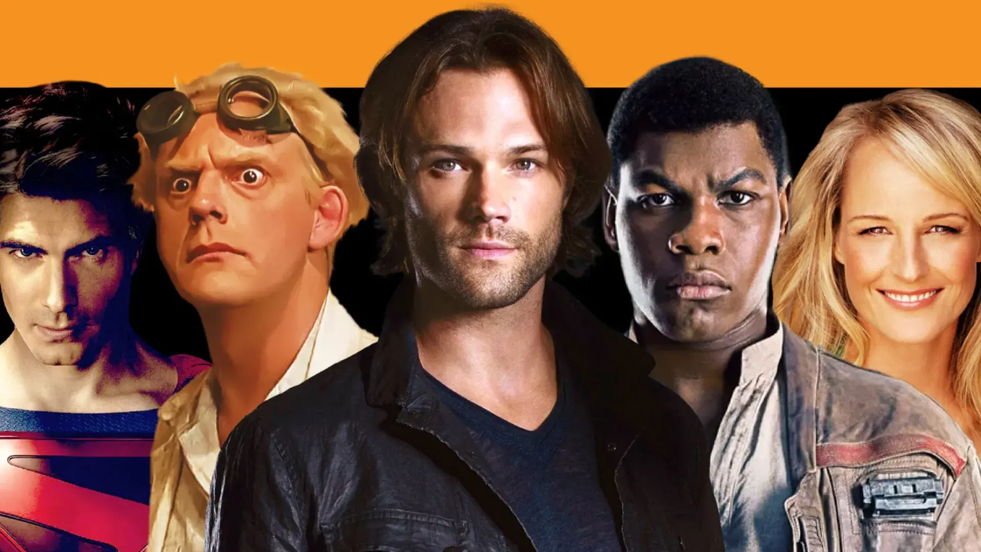 Headshots of confirmed celebrity guests for Fan Expo 2025