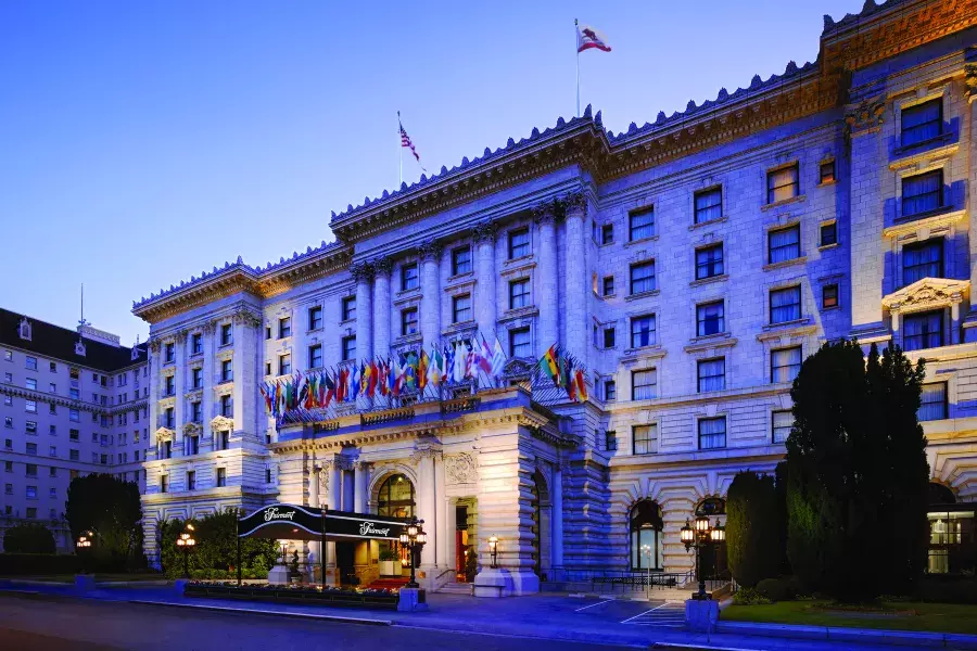 Fairmont hotel exterior