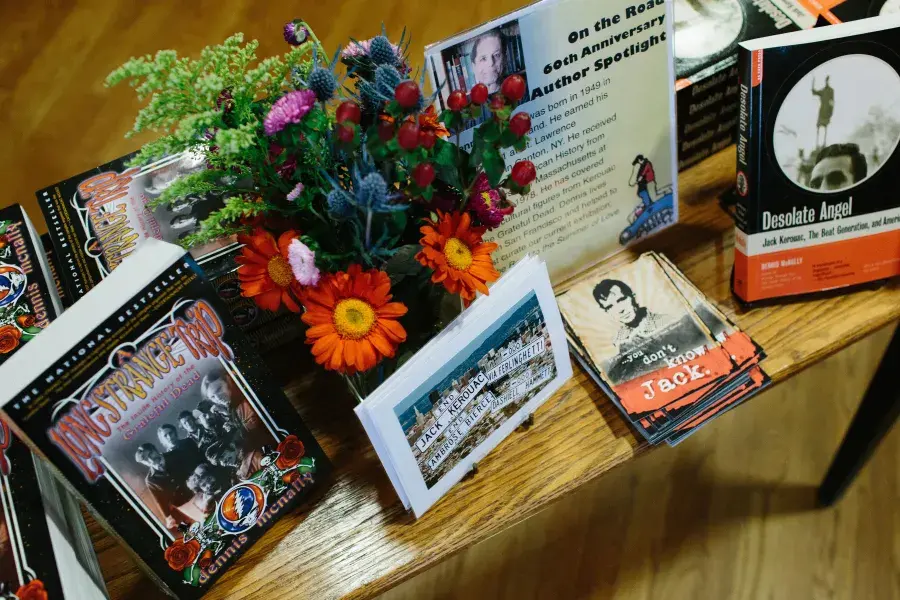 A few books that Dennis McNally has written.