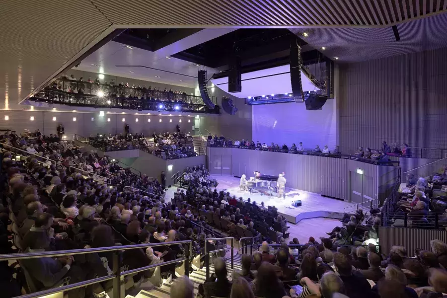 Interior of the SFJAZZ Center