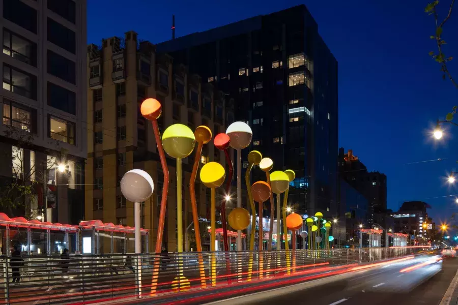 Van Ness Avenue Installation