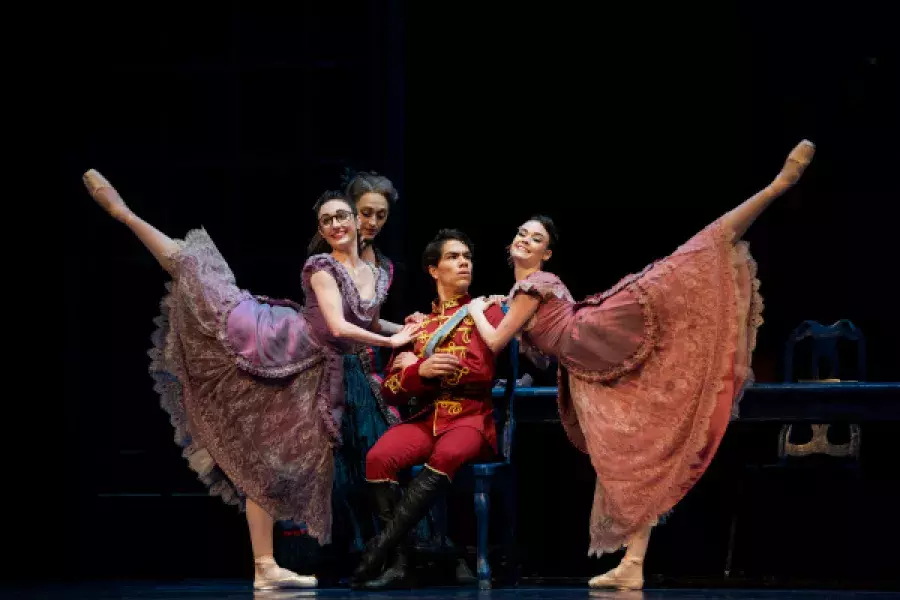 Dancers at the San Francisco Ballet