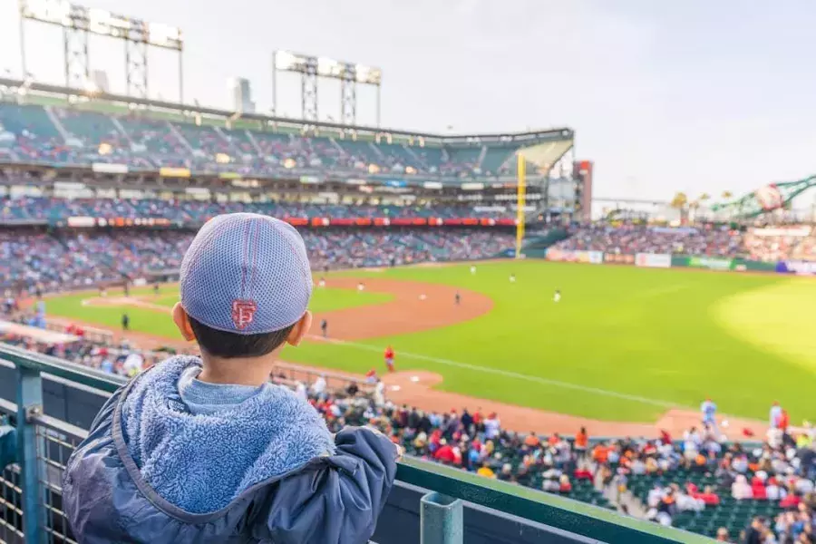 boy at oracle park