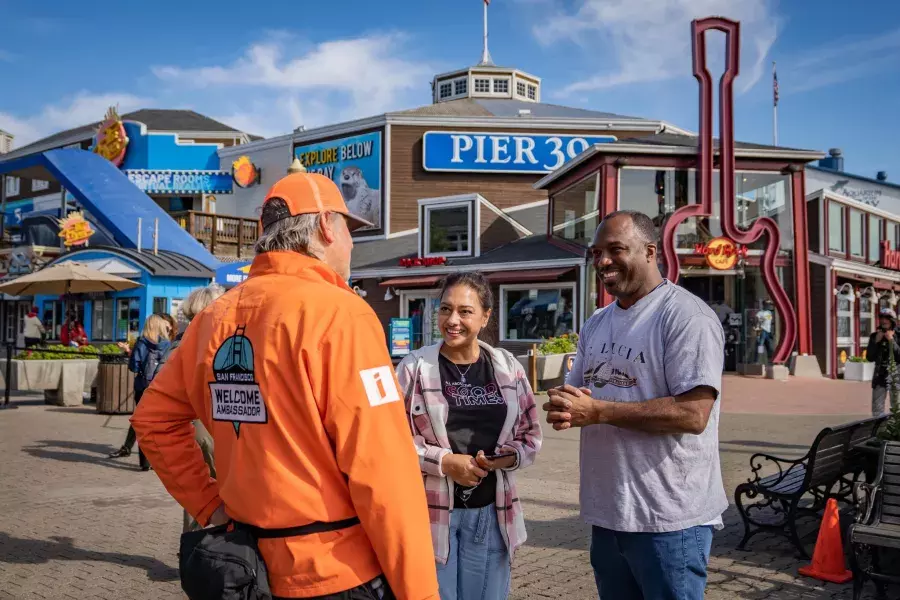 Welcome Ambassadors Pier 39