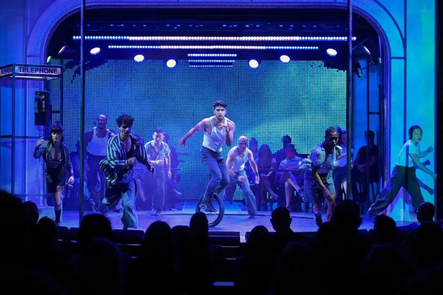 Performers on stage at Club Fugazi in "Dear San Francisco"