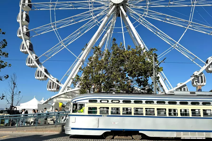 The SkyStar Wheel at Fisherman's Wharf