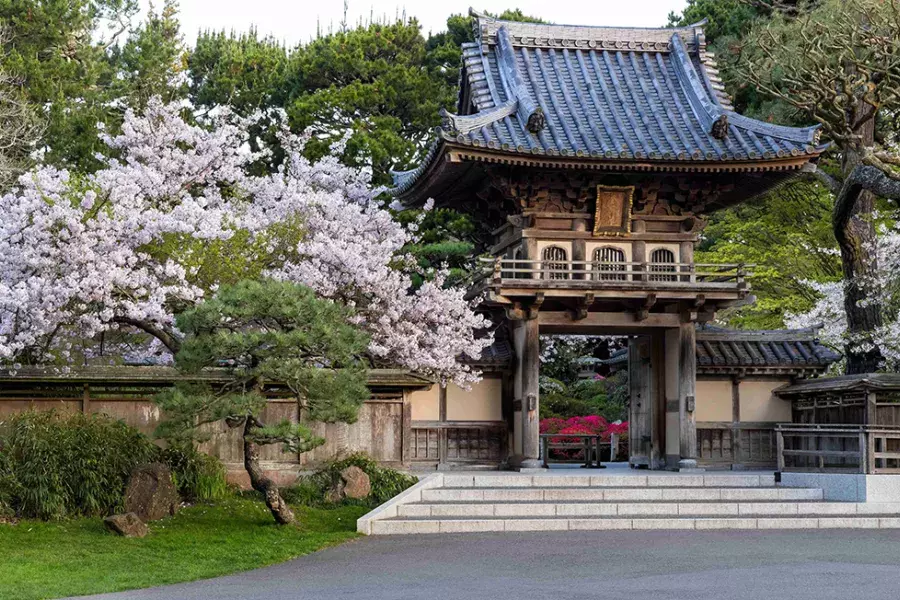 Japanese Tea Garden Entrance