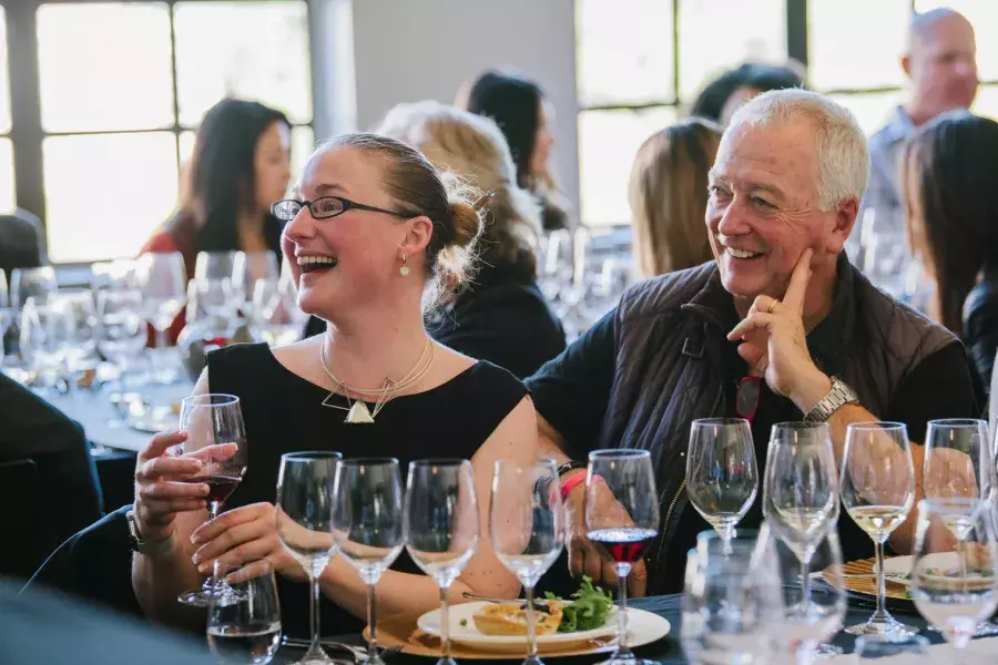 Students at the SF Wine School