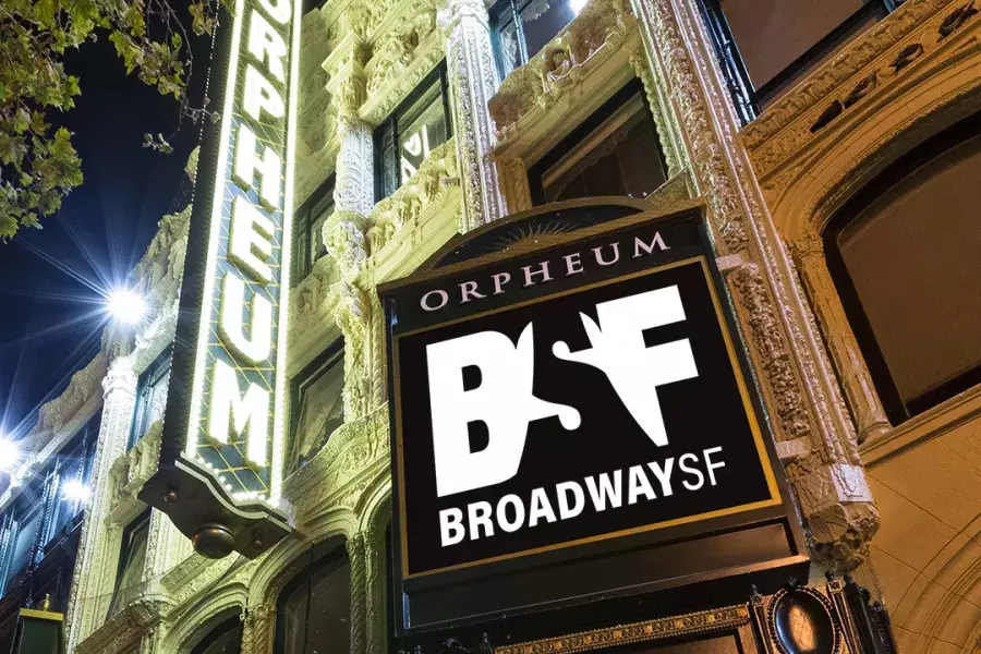 Entrance to the Orpheum Theater in San Francisco.