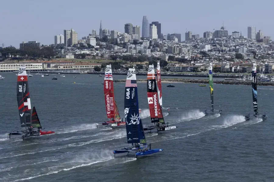 Sail GP skyline