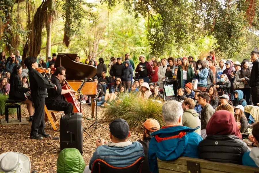  Flower Piano at SF Botanical Garden
