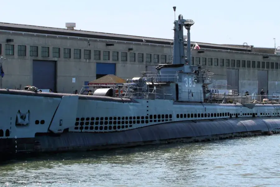 The USS Pampanito at San Francisco's Pier 45