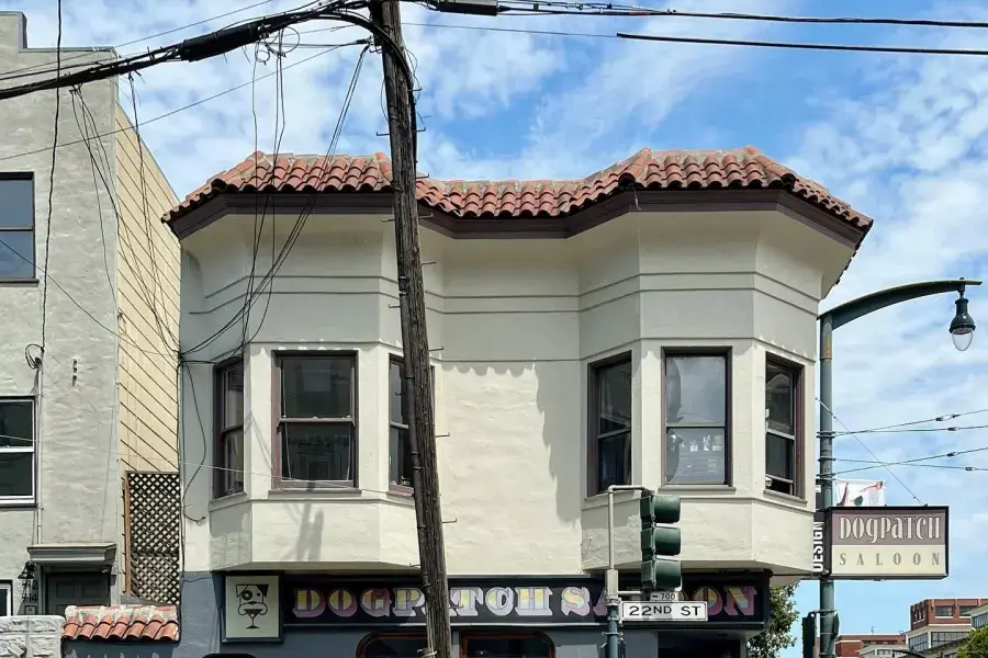 The exterior of the Dogpatch Saloon in San Francisco.