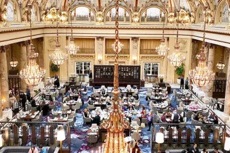 The Garden Court of San Francisco's Palace Hotel