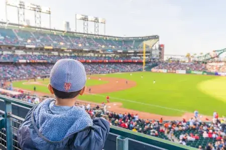 boy at oracle park