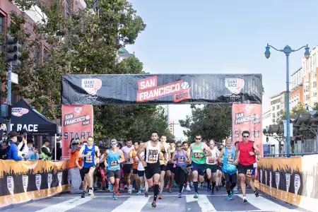 giant race starting line