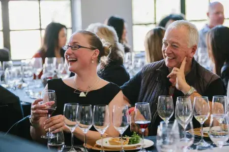 Students at the SF Wine School