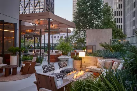 Rooftop lounge at The Jay Hotel