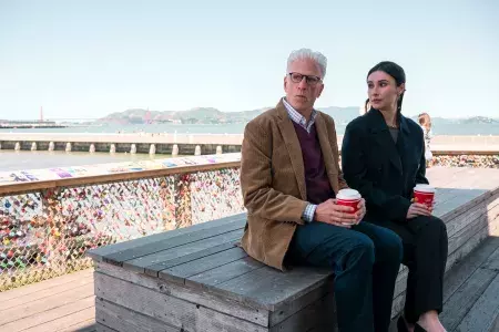 Scene from A Man on the Inside at Pier 39