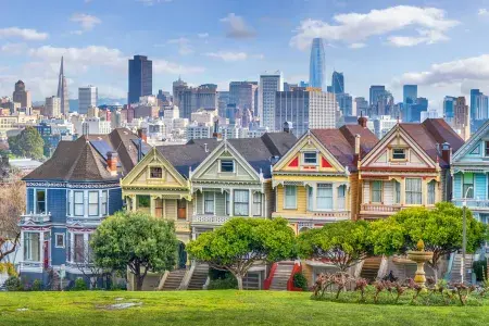 Painted Ladies in San Francisco