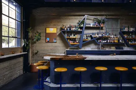 The interior of San Francisco's True Laurel