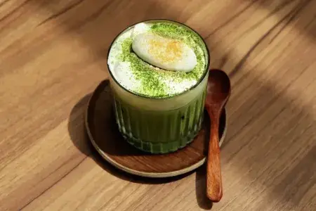 Matcha at Shoji Cafe in Financial District 