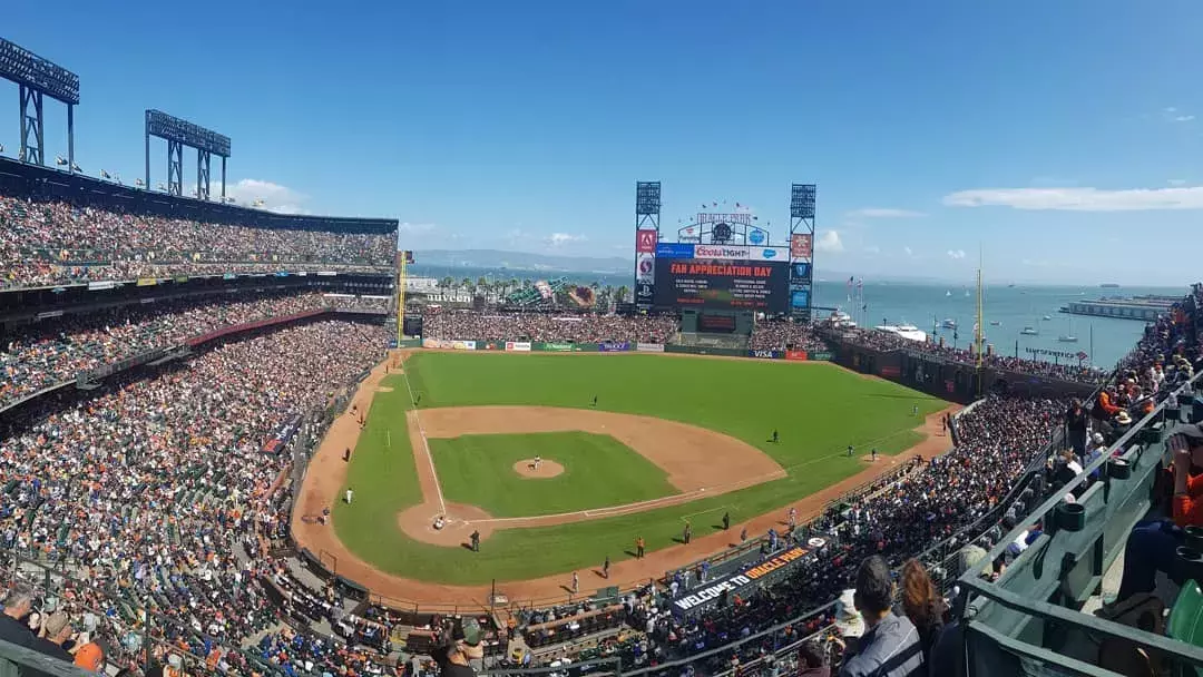 San Francisco Giants game at Oracle Park