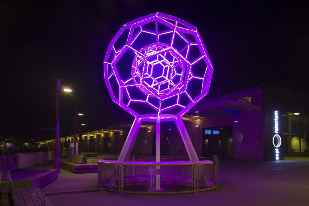 Buckyball at the exploratorium 