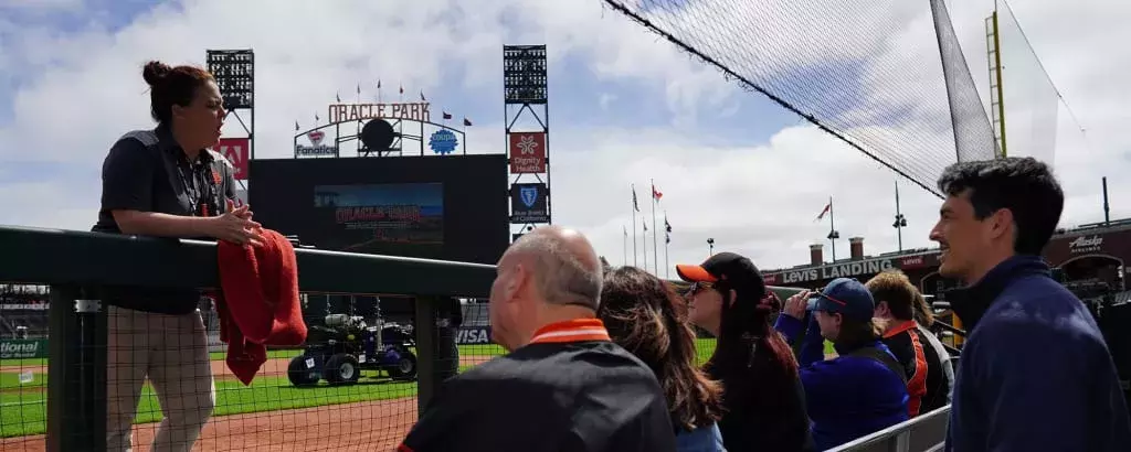 Oracle Park Tour from Dugout