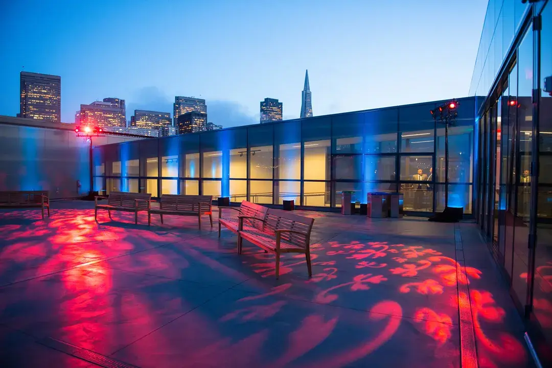 Event space at San Francisco's Exploratorium.